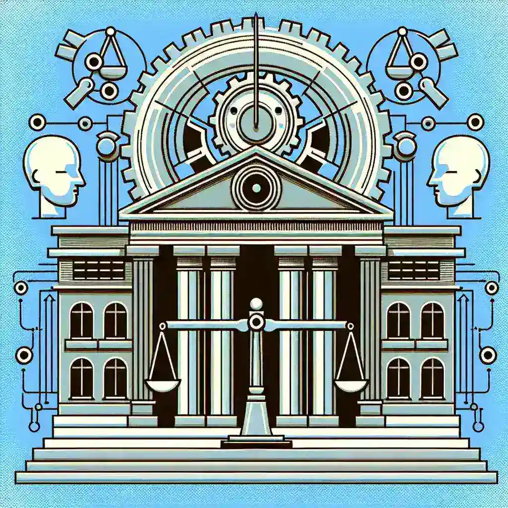 "Logo del Gobierno de [País] presentando la estrategia nacional de inteligencia artificial ética, simbolizando el compromiso con el desarrollo responsable de la tecnología."